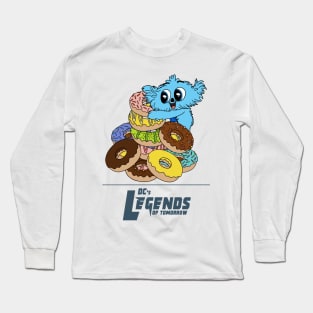 Beebo with Mountain of Donuts! Long Sleeve T-Shirt